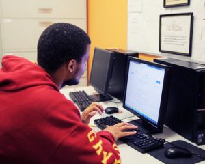 training desk computer